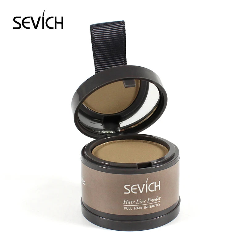 Sevich Hair Line Powder 4g Black Root Cover Up Natural Instant Waterproof Hairline Shadow Powder Hair Concealer Coverage 13color