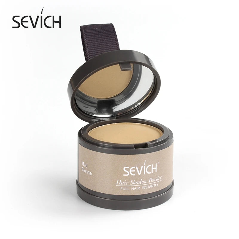 Sevich Hair Line Powder 4g Black Root Cover Up Natural Instant Waterproof Hairline Shadow Powder Hair Concealer Coverage 13color